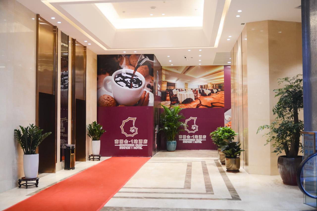 Southern-Club Station 1 Hotel-Free Canton Fair Shuttle Bus Kültér fotó